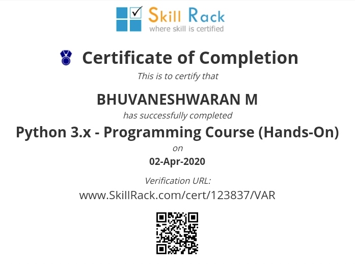 Skillrack - Python