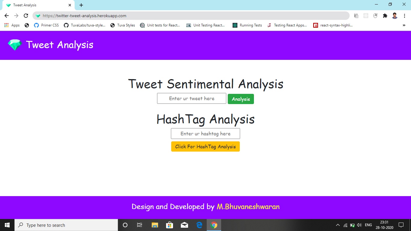 Tweet Tweet Analysis